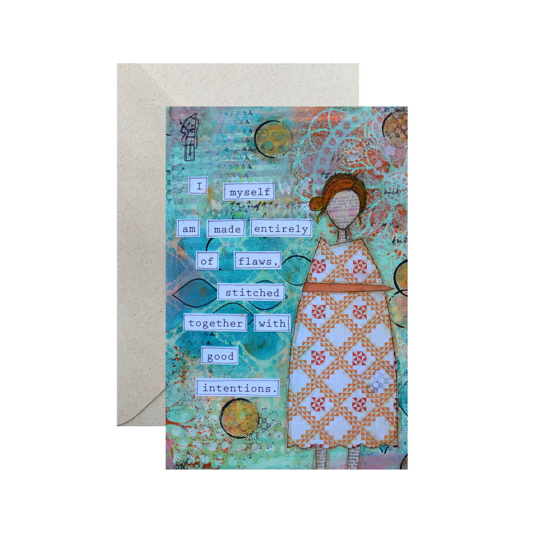 good intentions… humble card