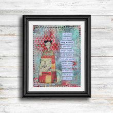 Load image into Gallery viewer, be kind… inspirational print
