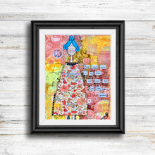 Load image into Gallery viewer, eyes on the stars… inspirational print
