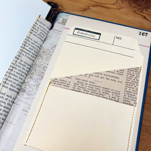 never waste a minute… handmade journal
