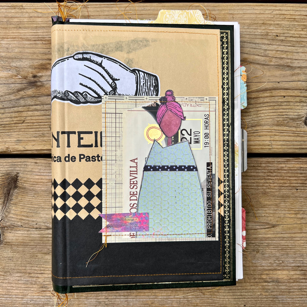 pastel de nata… handmade journal