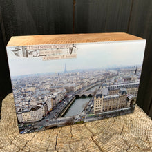 Load image into Gallery viewer, paris, france... resin on wood
